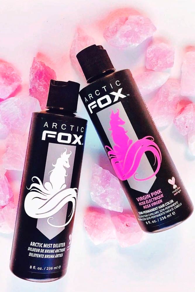 Arctic Fox Hair Color #arcticfox #haircolor