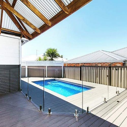 Composite Pool Decking And Timber Screening #timberscreening