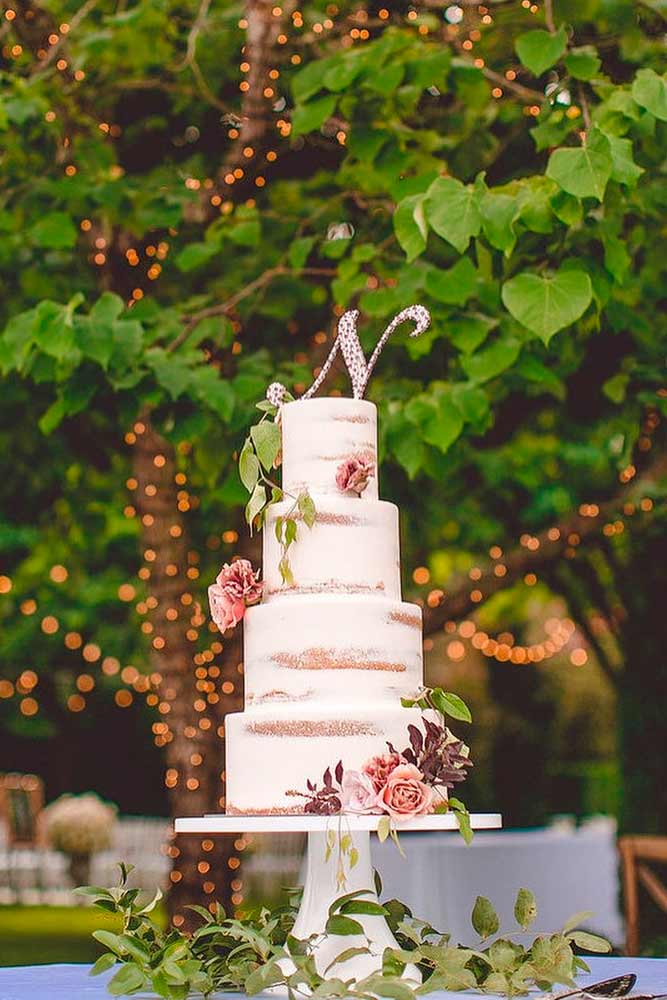 Modern Monogram Topper #weddingcake #toppers #cake