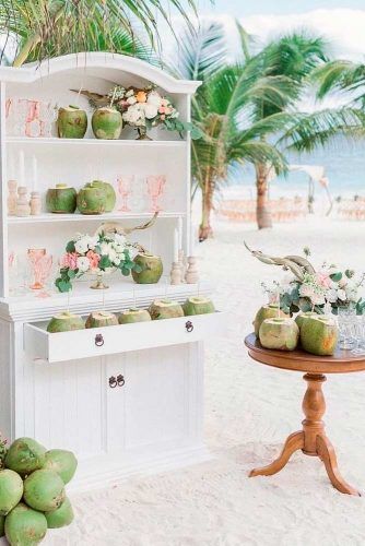 Refreshing Mini Bar #outdoorwedding #minibar