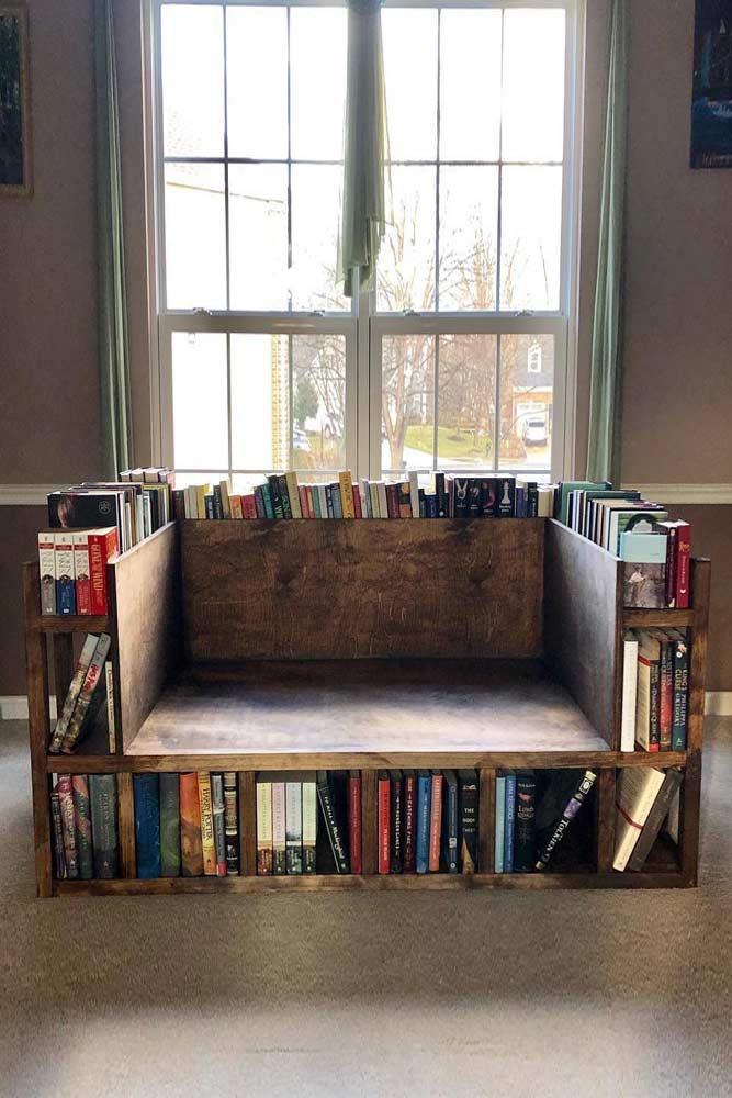 Chair Bookcase Design #bookchair