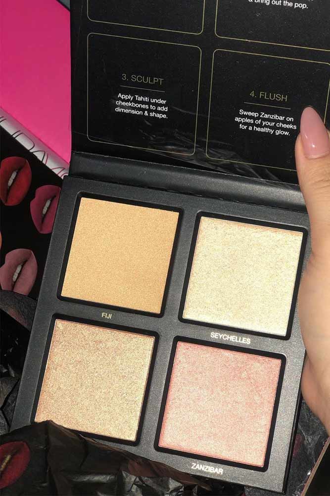 Huda Beauty 3D Palette #hudahighlighter