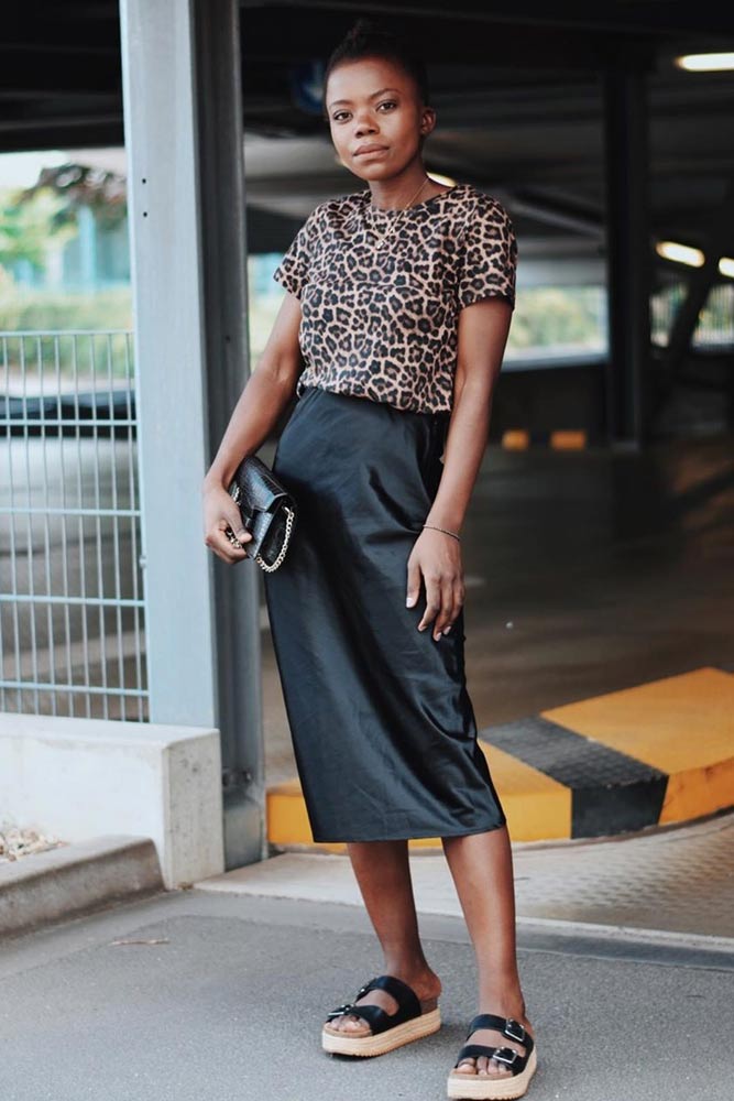 Leopard print sale t shirt outfit