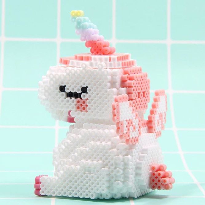 Featured image of post The Best 9 Cute Easy 3D Perler Bead Patterns