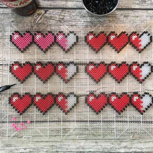 Small Hearts Craft Idea #heartcraft