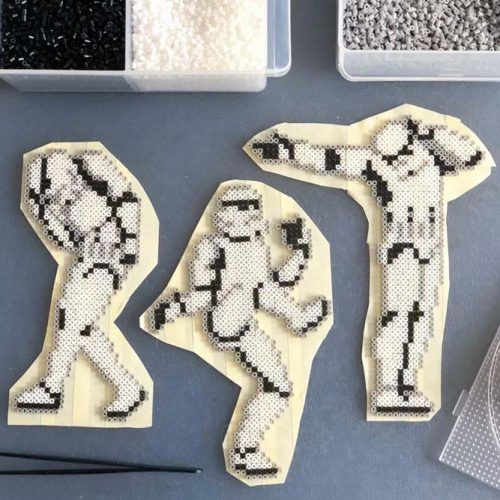 Star Wars Perler Beads Craft #starwarsperlerbeads