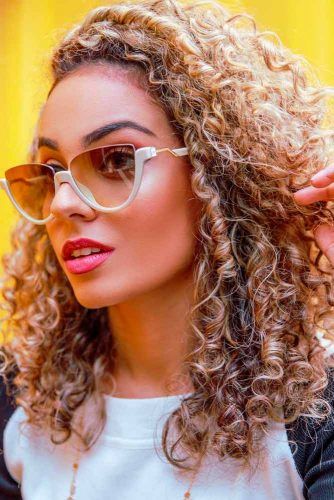Spiral Perm #blondehair #curlyhairstyles
