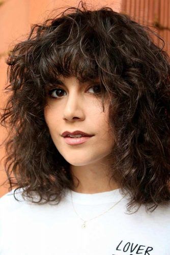 Multi Textured Perm Shaggy Bob #shaggyhair #layeredhairstyles