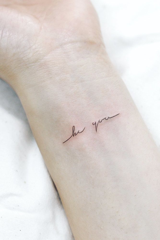 Lettering On The Wrist #letteringtattoo #wristtattoo