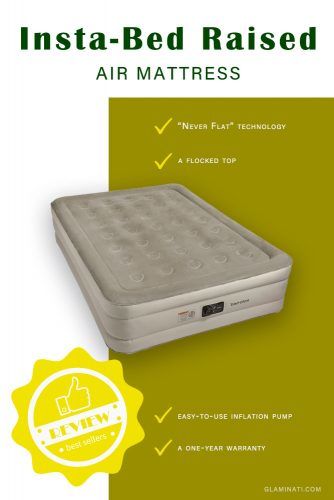 Insta-Bed Raised Air Mattress #airbed