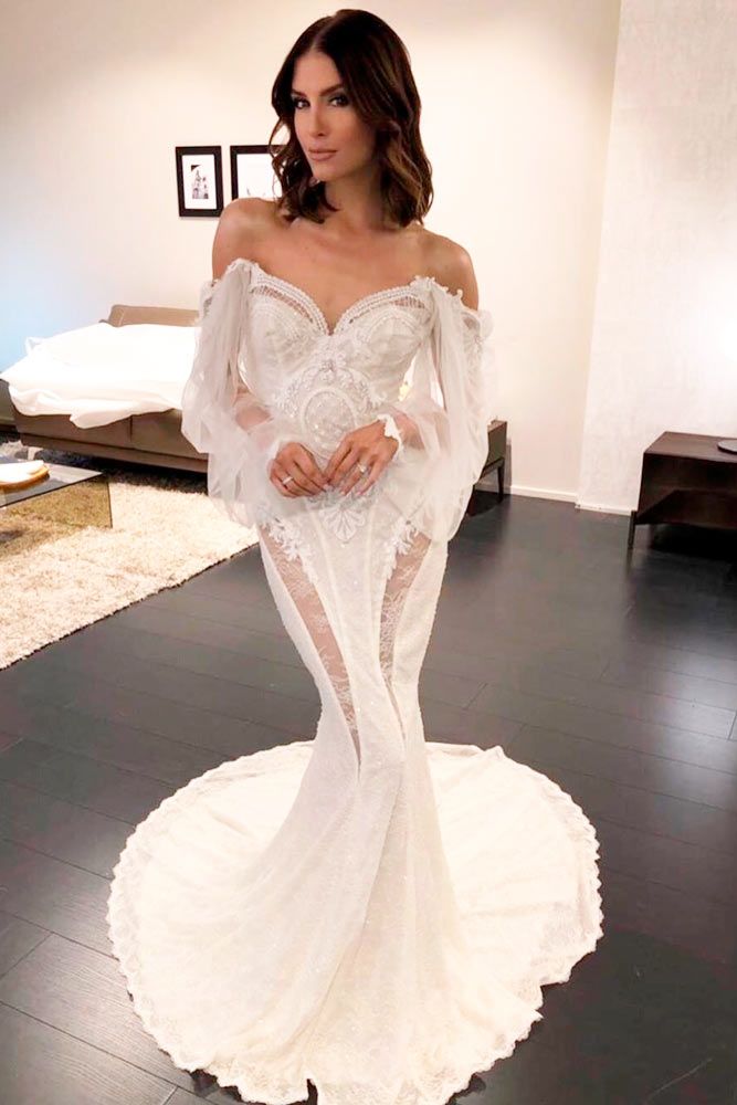 extreme mermaid wedding dress