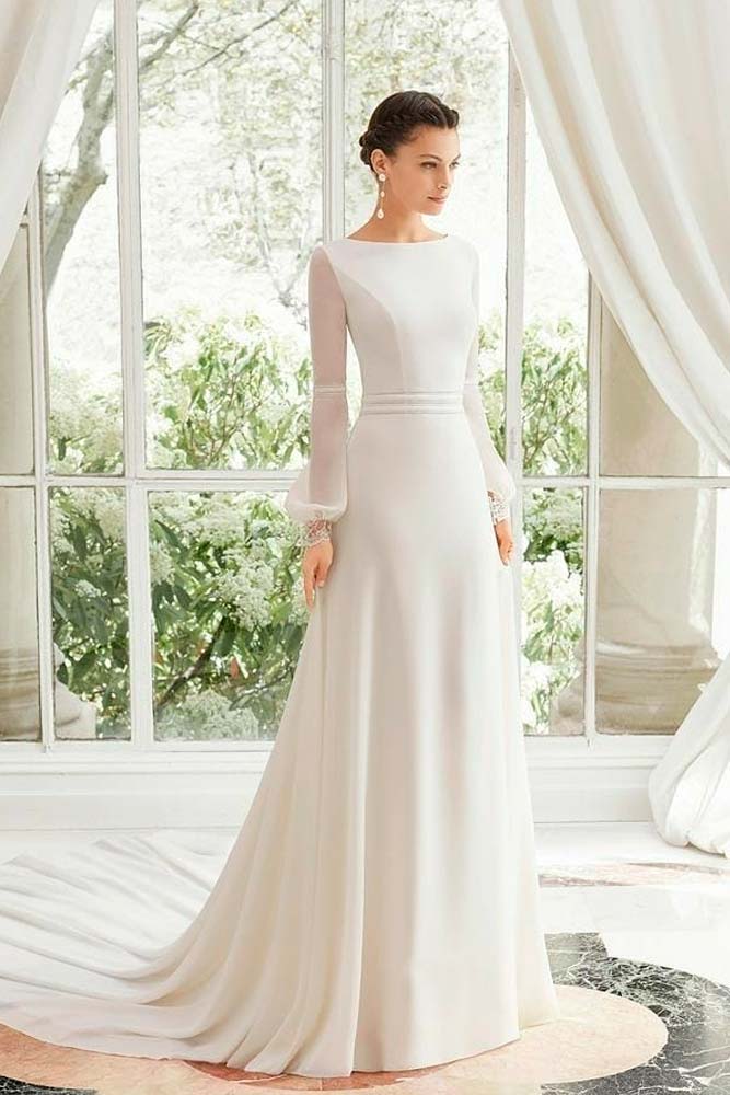 30 Magical Long Sleeve Wedding Dresses For Your Wedding