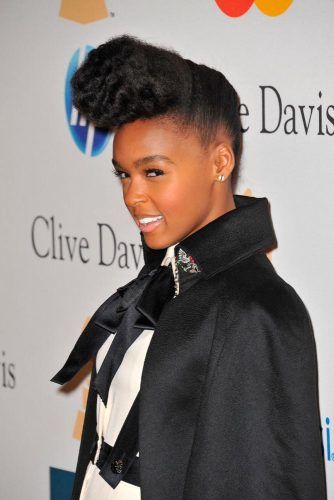 Protruding Pompadour #janellemonae #shortnair