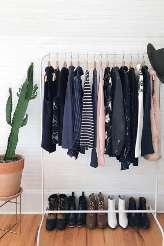 Shoes And Clothes Organization Idea #clothesorganizer #shoesorganizer