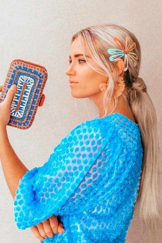 Snap Clip #longhair #hairaccessories