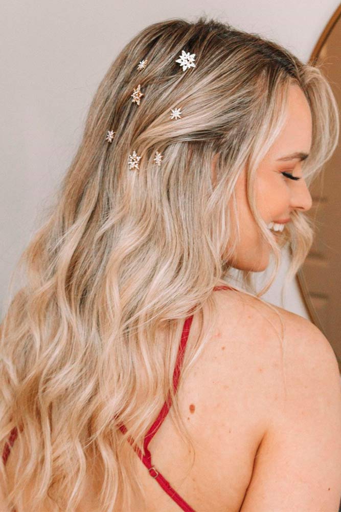 Sweet And Girly #prettyhairstyles #hairaccessories