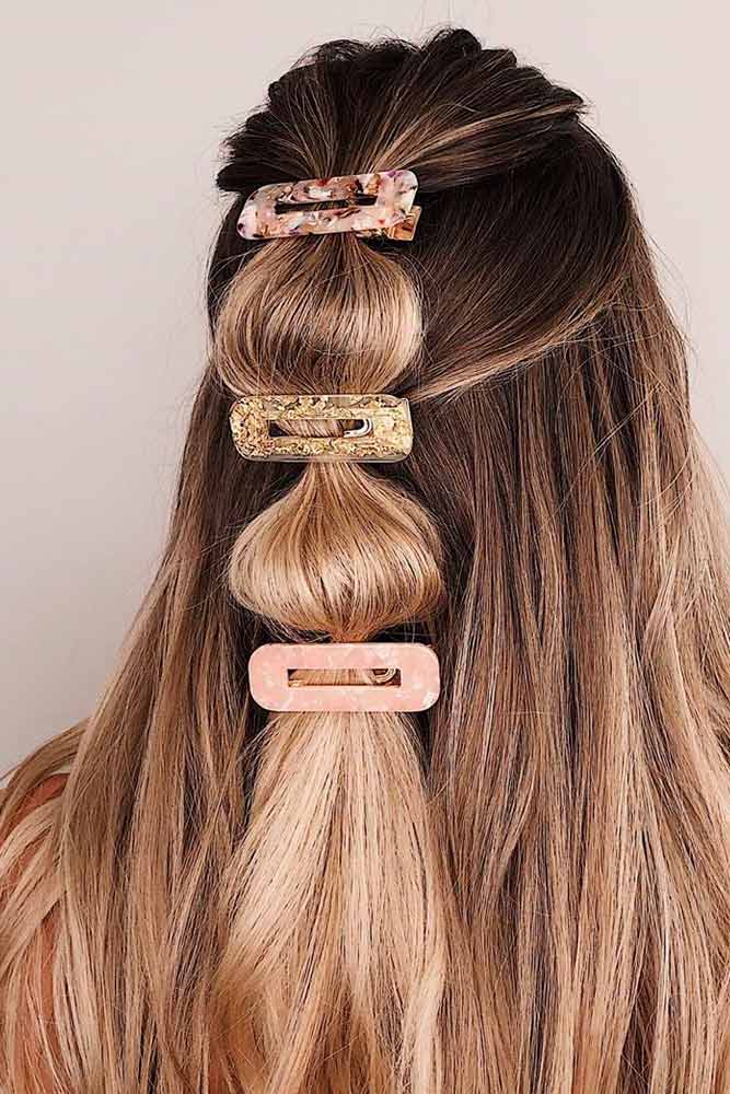 Classic Hinged Barrettes #prettyhairstyles #hairaccessories