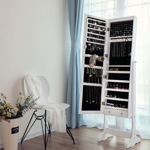 Mirror Jewelry Cabinet #jewelrycabinet