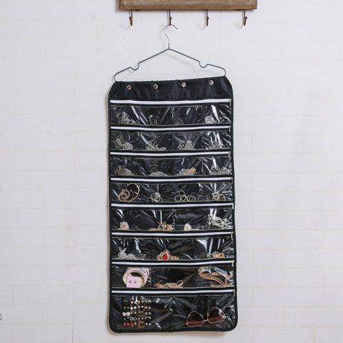 Pockets Zipper Jewelry Organizer #pocketsorganizer #necklaceholder