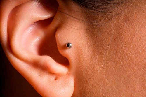 Lovely And Sweet Tragus Piercing For The Rebels At Heart
