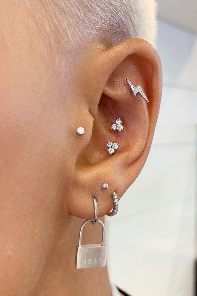 Cute tragus store piercing jewelry