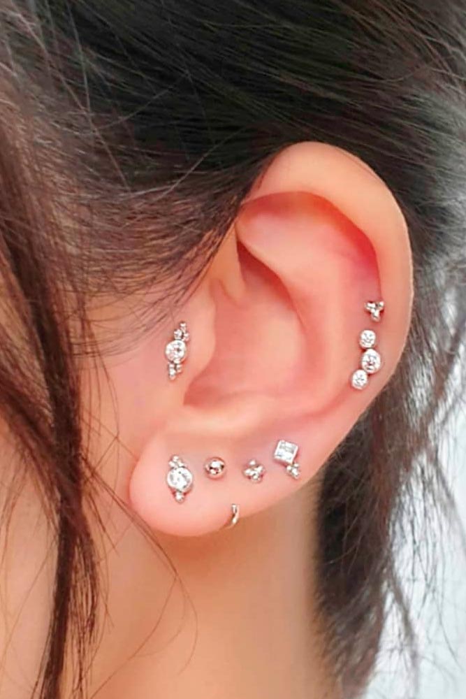 Elegant Tragus Piercing #piercing #beauty 