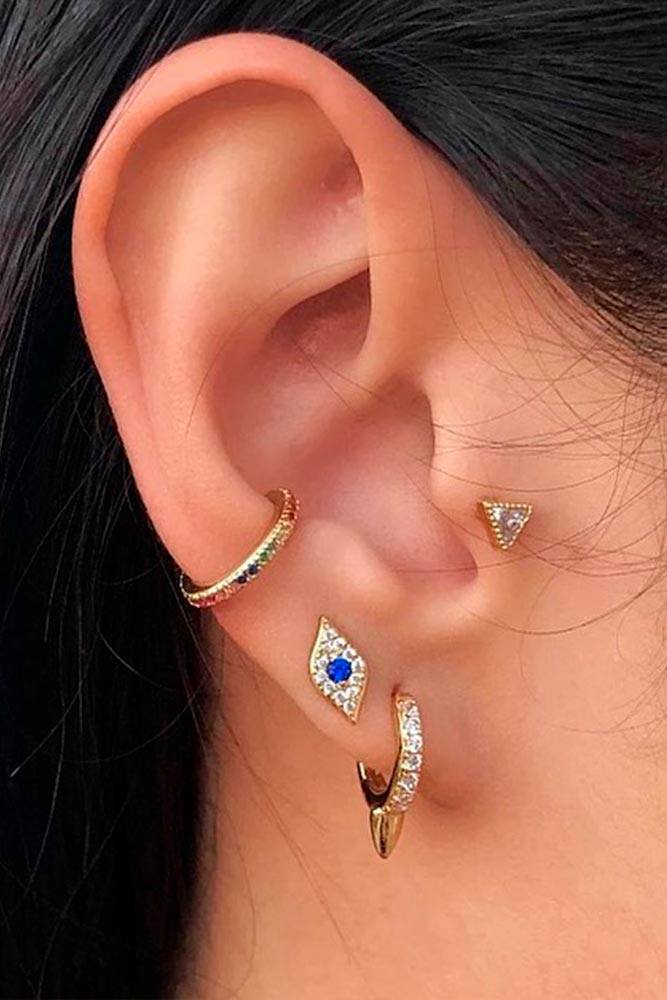 Elegant Tragus Piercing #elegantpiercing #coollook