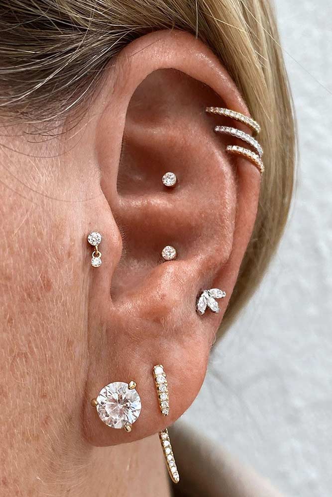 Chic Tragus Piercing #piercing #tragus