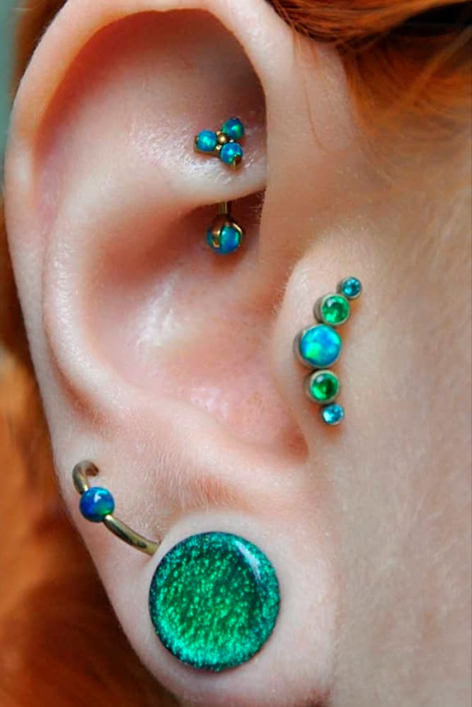 Tragus Piercing Jewelry #piercing #beauty 
