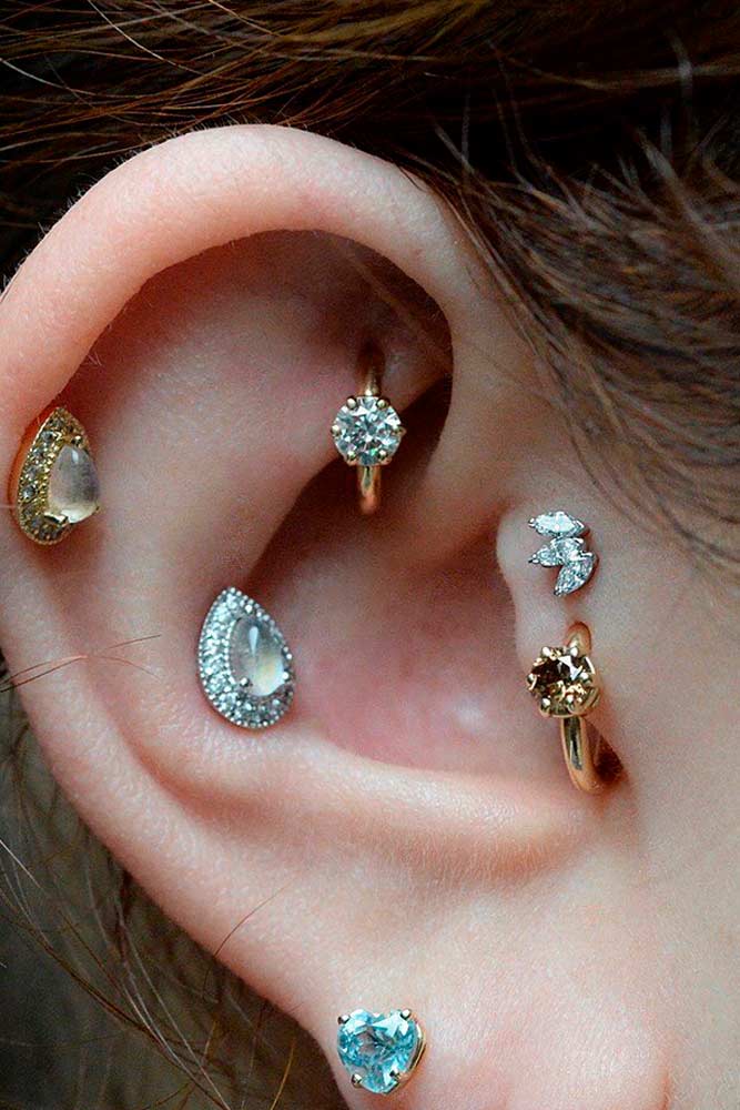 Tragus Piercing Cleaning Guide #piercing #beauty 