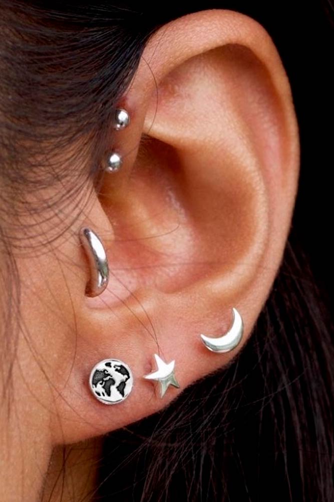 How Much Is A Tragus Piercing? #piercing #beauty 