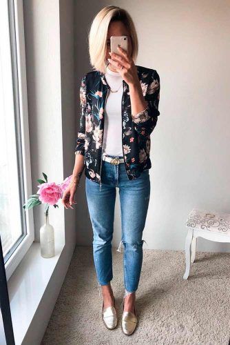 Casual Outfit With Bomber