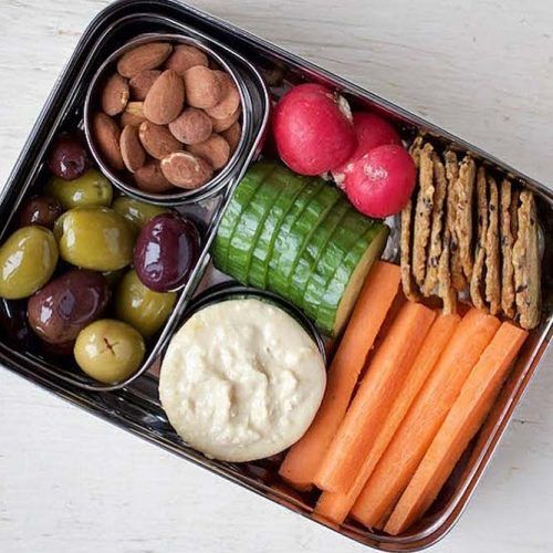 No Cooking Lunch Box #carrot #crackers