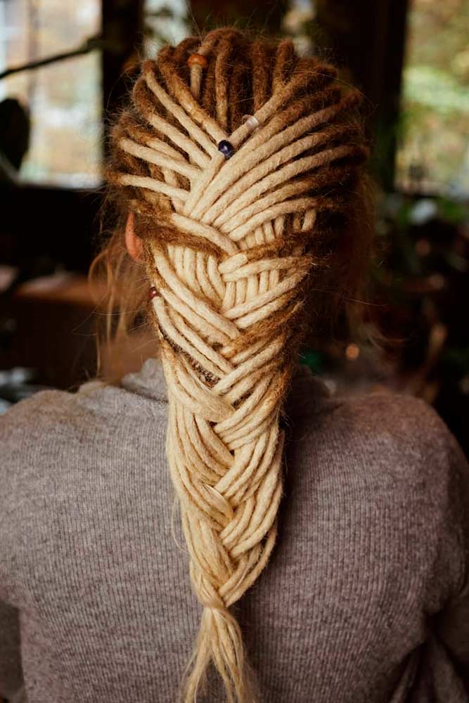 Braided Dreads #dreads #braid