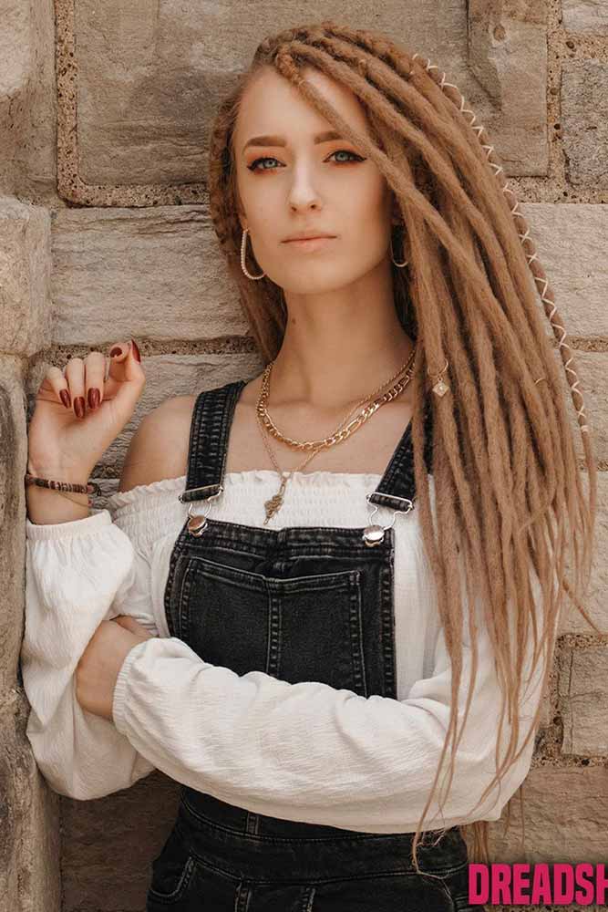 Faux Dreadlocks #dreads #coolhairstyles 