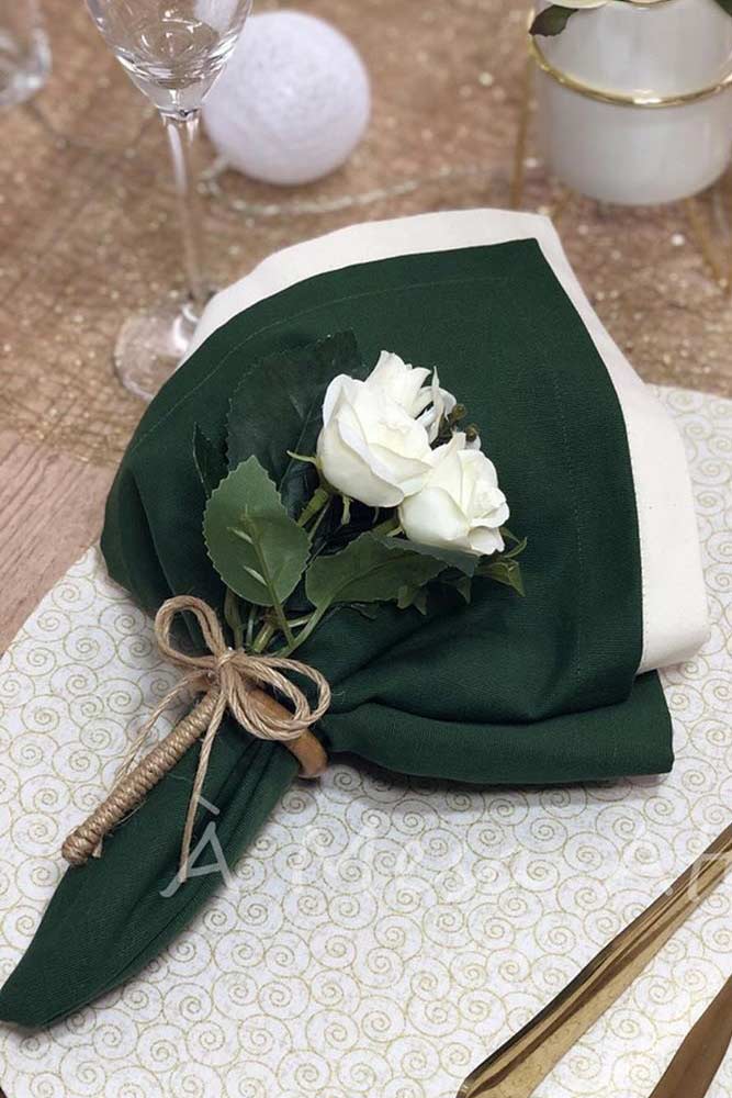 Flower Napkin Ring #flowerring