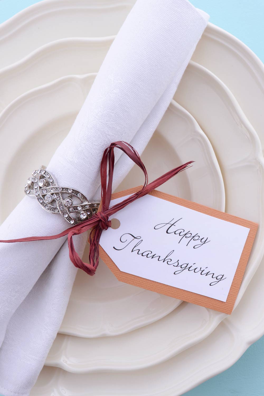 Napkin Ring Idea for Thanksgiving Day