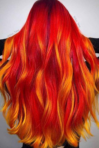 red orange hair color