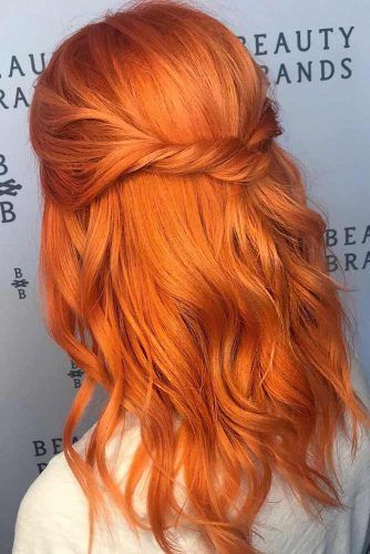 light orange hair