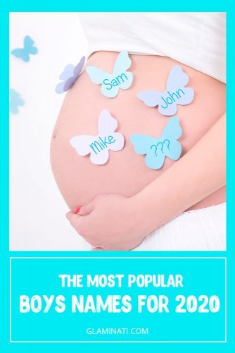 The Most Popular Boy Names For 2020 #pregnant #babynames