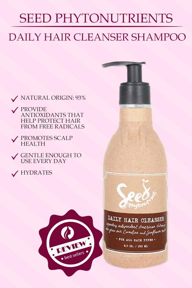 Daily Hair Cleanser Shampoo #seedphytonutrients