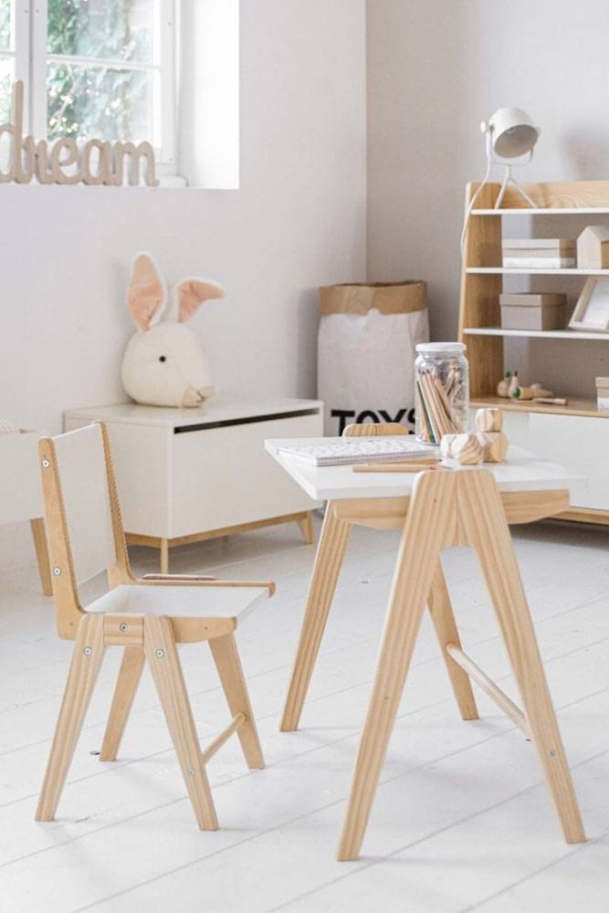 Wooden Desk And Chair Set #woodenchairset