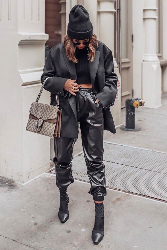 12 Ways to Wear Leather Pants for Fall 2022  PureWow