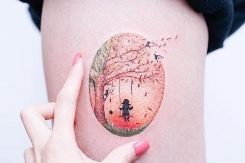 Beautiful Tree Tattoo Designs with a Deeper Meaning to Them