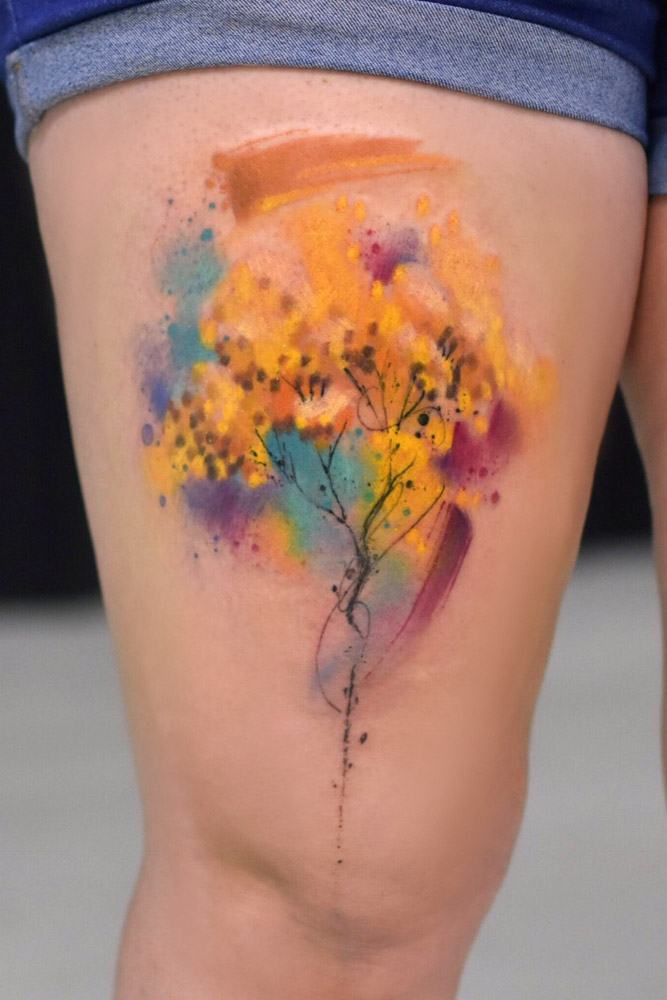 40 Unforgettable Fall Tattoos  Art and Design