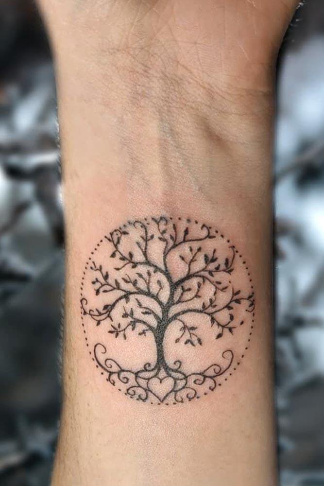 The Newest Tree Tattoos  inkedappcom