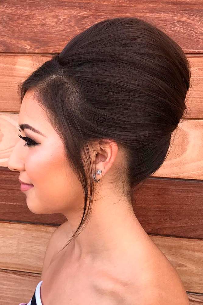 Beehive Updo Hairstyle #updos #updo