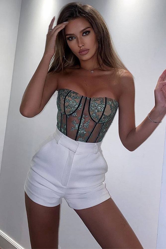 Is Wearing A Corset Bad For You? #shorts #lacetop