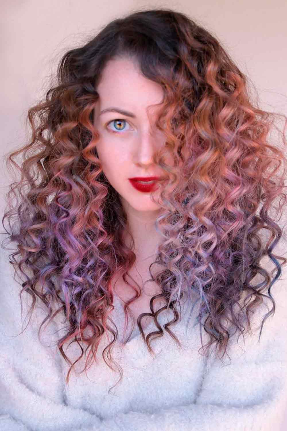 Tips For Crimping Hair #curlthair #colorfulhair