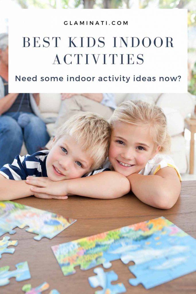 Leave Out A Jigsaw Puzzle - Indoor Activities #familygame